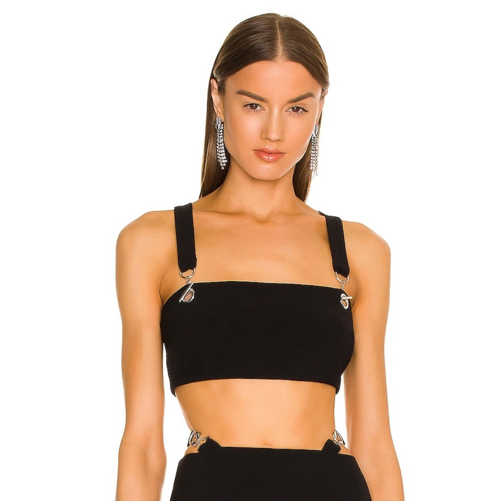 Michael Costello Isabetta Crop Top